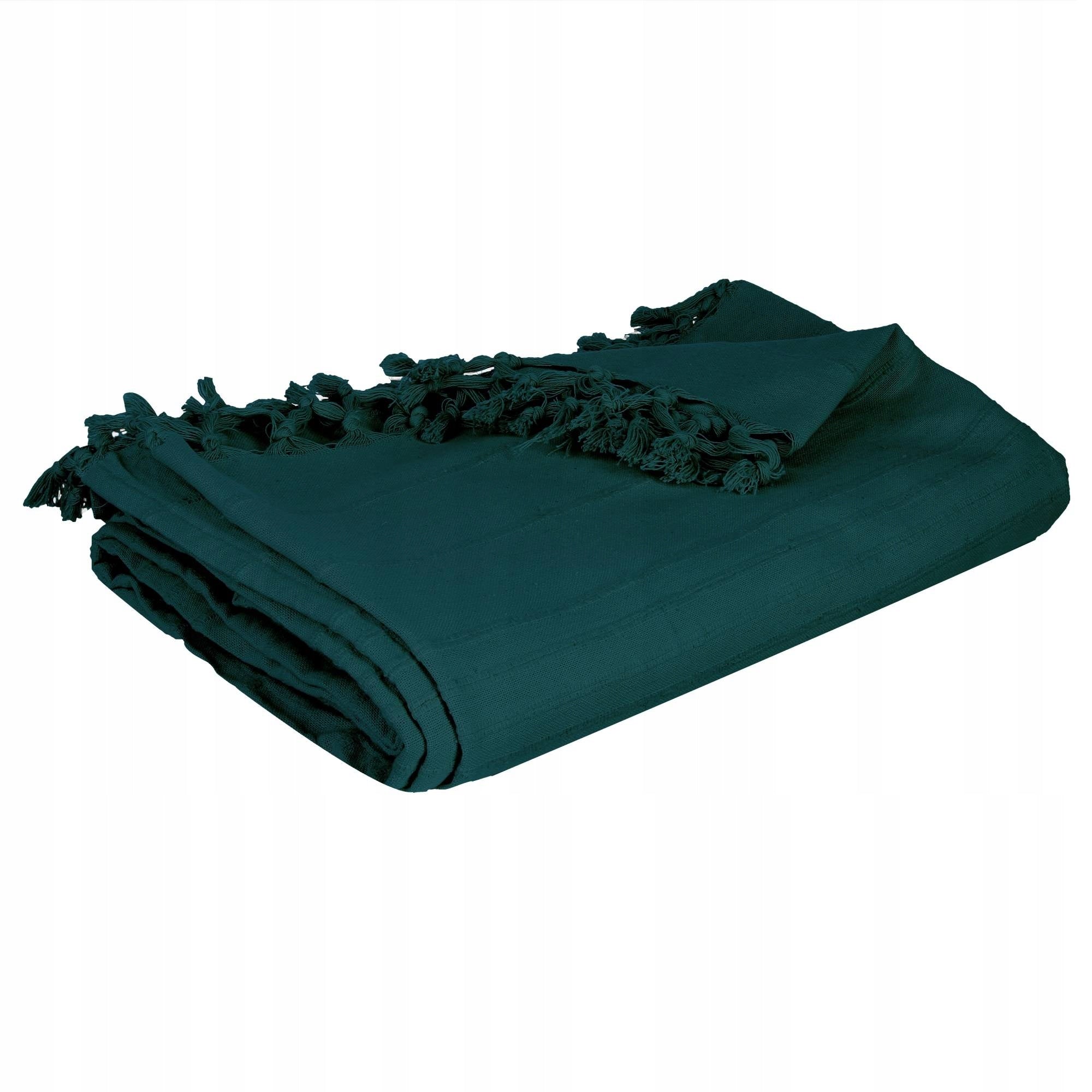 COTTON BEDSPREAD SEA CAPE GREEN 160x220
