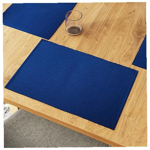 COTTON DINING PAD SET OF 6 PCS 48X33 CM COTTON TABLE