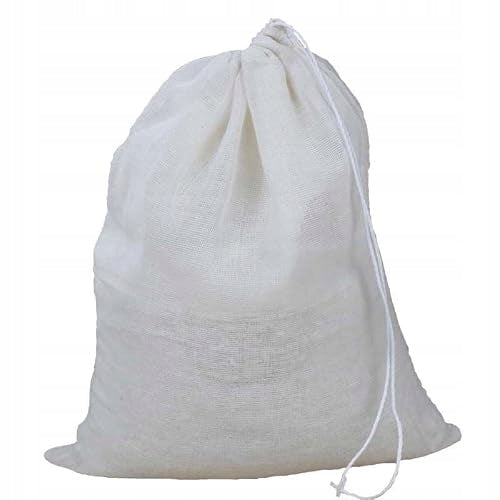 COTTON FOOD BAGS WITH DRAWSTRING 35X30 CM SET OF 6 Manufacturer code Bez marki