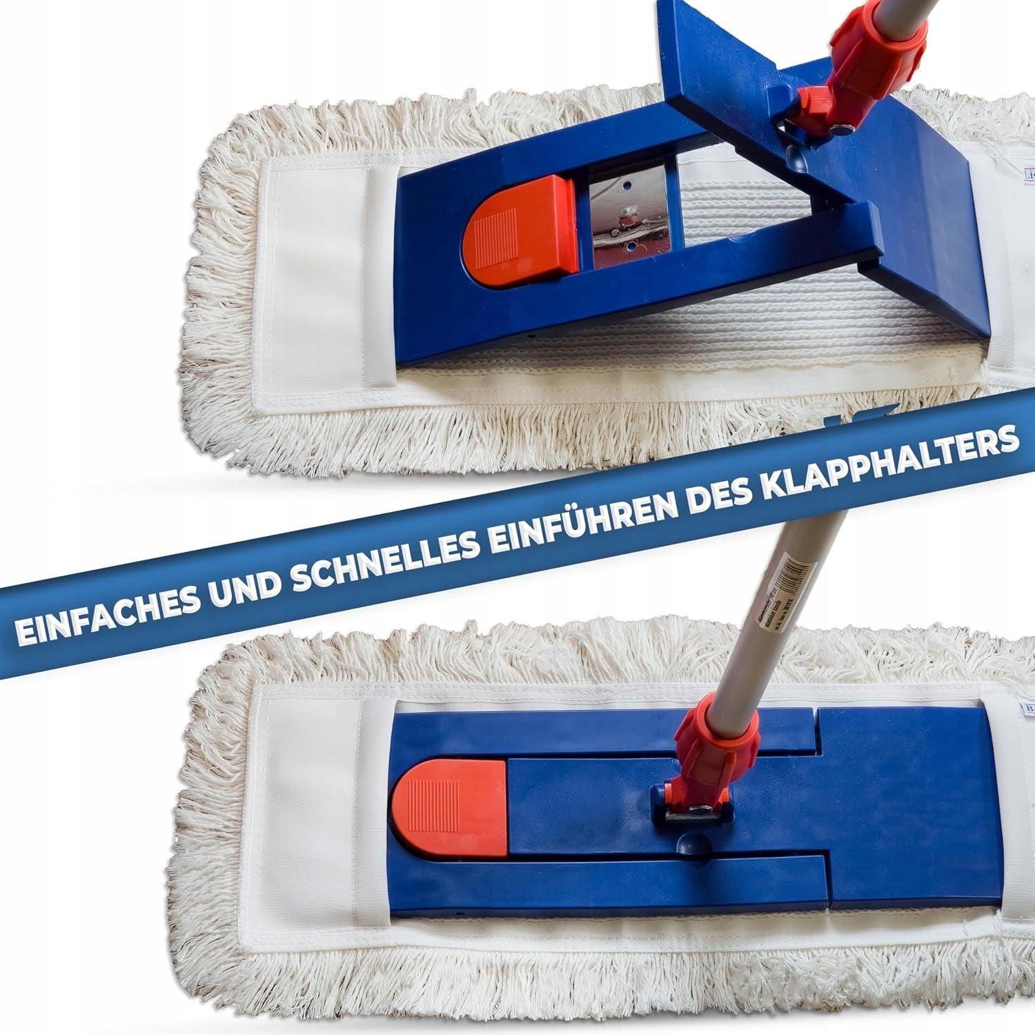 COTTON MOP 40 CM FOR FOLDING HANDLES SET OF 10 Manufacturer code MOP BAWEŁNIANY CZYSZCZENIE PODŁOGI UCHWY