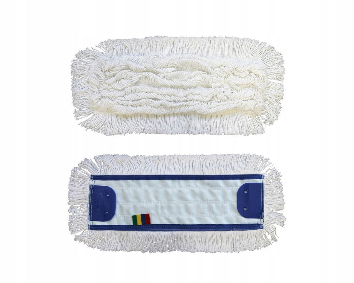 COTTON MOP with tabs 40cm for floors SOP140 OPTIMUM tip x 2 PCS Brand Merida