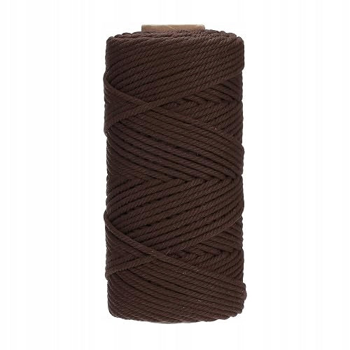 COTTON ROPE FOR MACRAME 100 M X 4 MM BOHO DIY FOR FORČTANGLERS