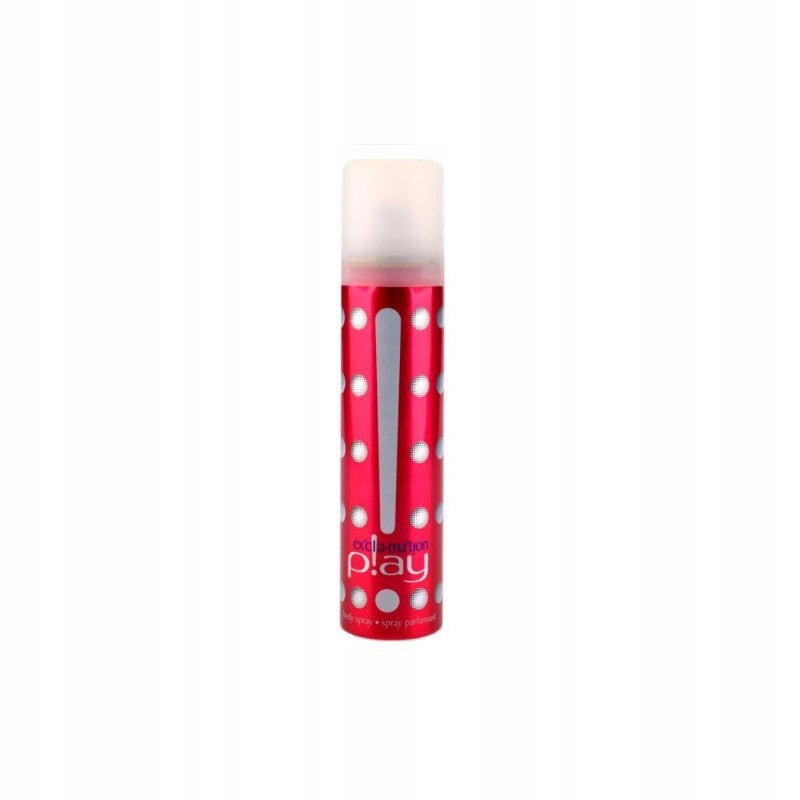 COTY EXCLAMATION PLAY DEODORANT PERFUMED SPRAY 75ml UNIQUE!