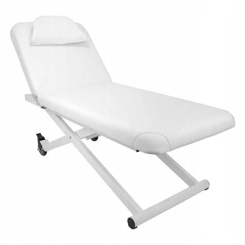 COUCH ELECTRIC MASSAGE TABLE SALON AZZURRO 1 MOTOR WHITE Weight 52 kg