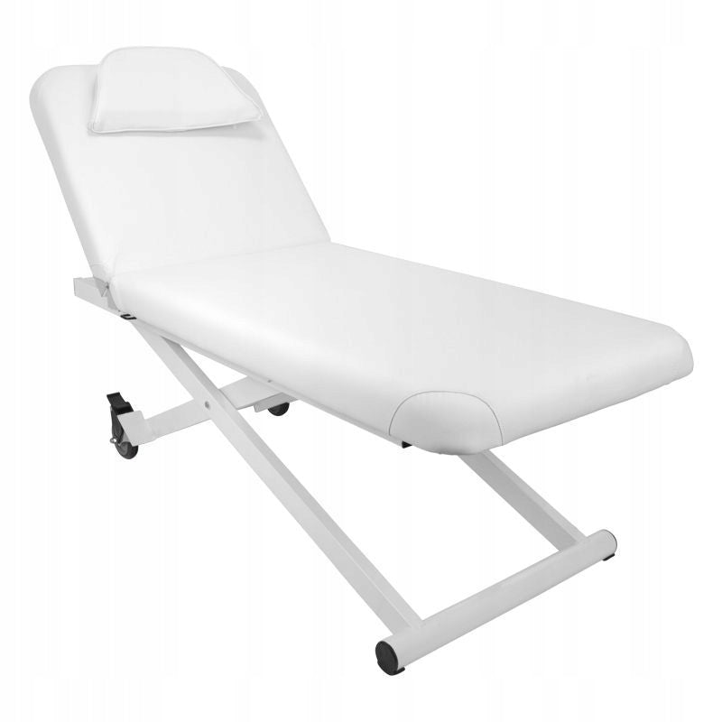COUCH ELECTRIC MASSAGE TABLE SALON AZZURRO 1 MOTOR WHITE