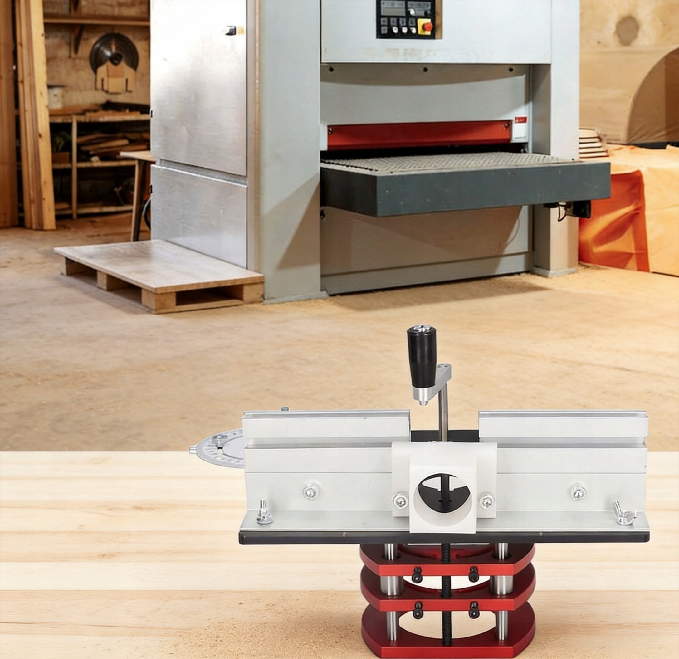 COUNTERTOP PROFESSIONAL MULTI-PURPOSE BOARD FOR MILLING AND TRIMMING WOOD Brand no brand