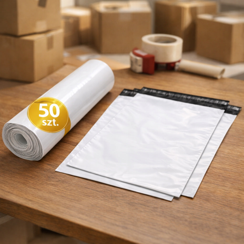 COURIER FOLIOPAK 260X350+50 - 50PCS Packaging status original
