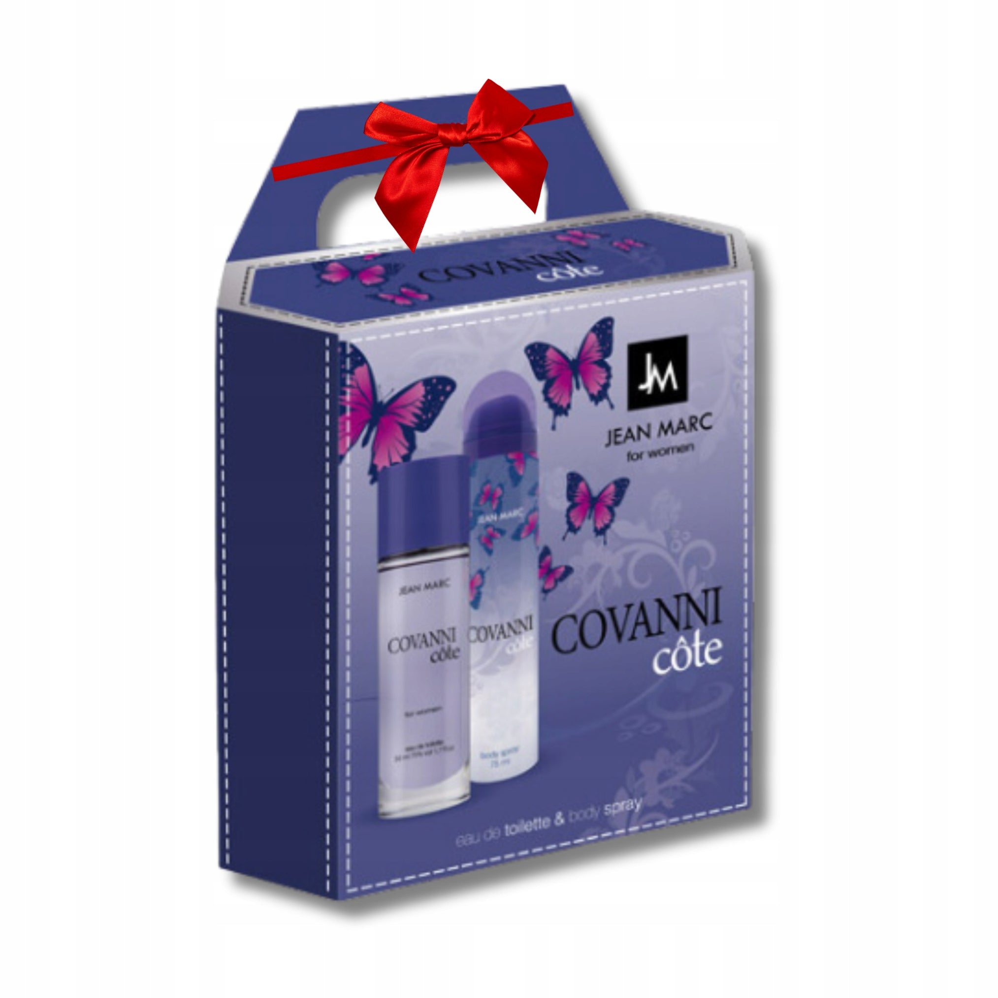 COVANNI COTE WOMAN Jean Marc Gift Set Gift EDT 50ml + DEO 75ml Brand Jean Marc