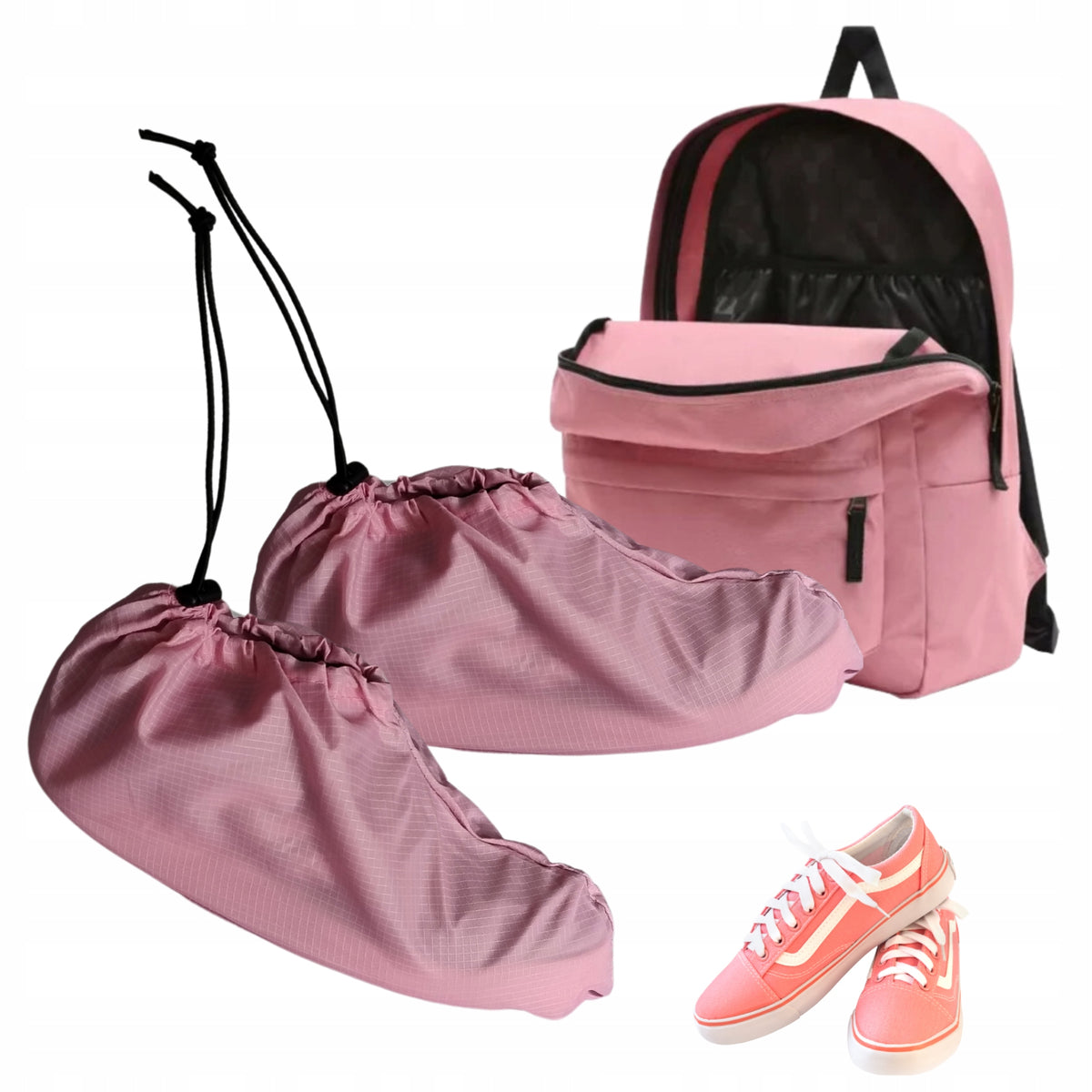 COVER BAG SHOE BAG SHOES PINK DRAWSTRING SIZE. 33-37