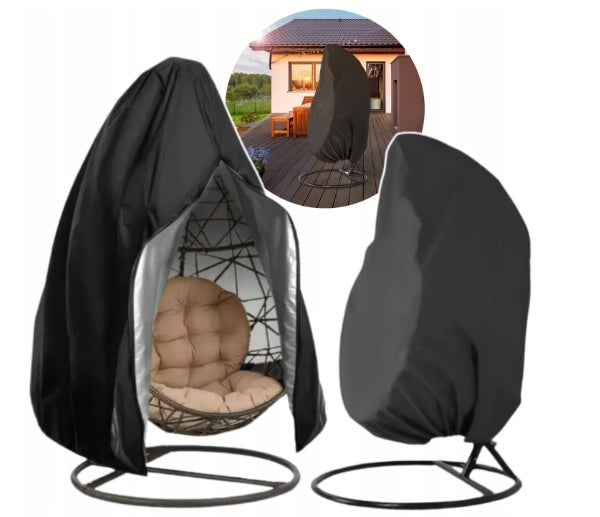 COVER FOR ARMCHAIR STORK OUTDOOR SOCKET BLACK FOR TERRACE BALCONY LARGE