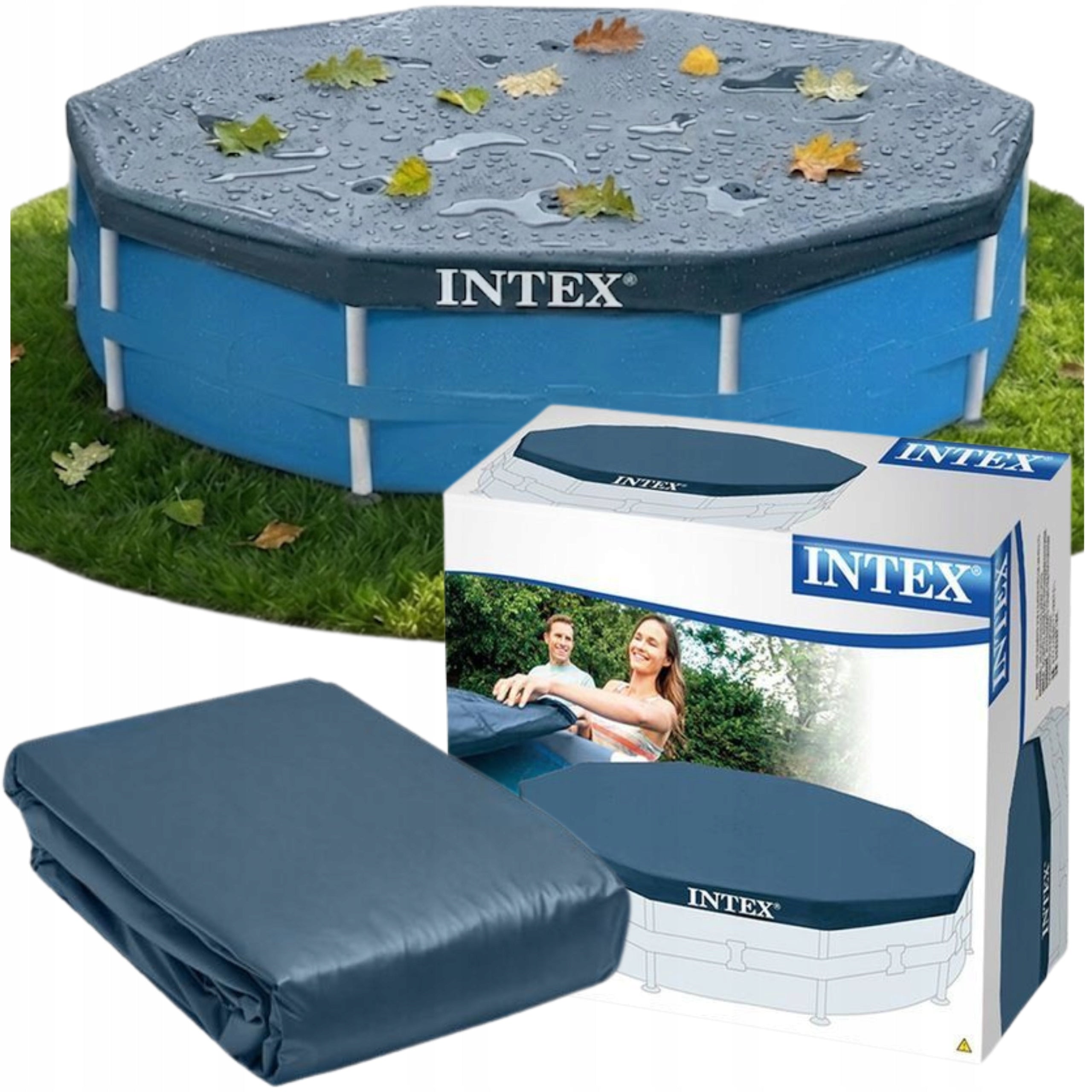 COVER FOR FRAME POOL INTEX 305CM FILM FOR FRAME POOL COVER