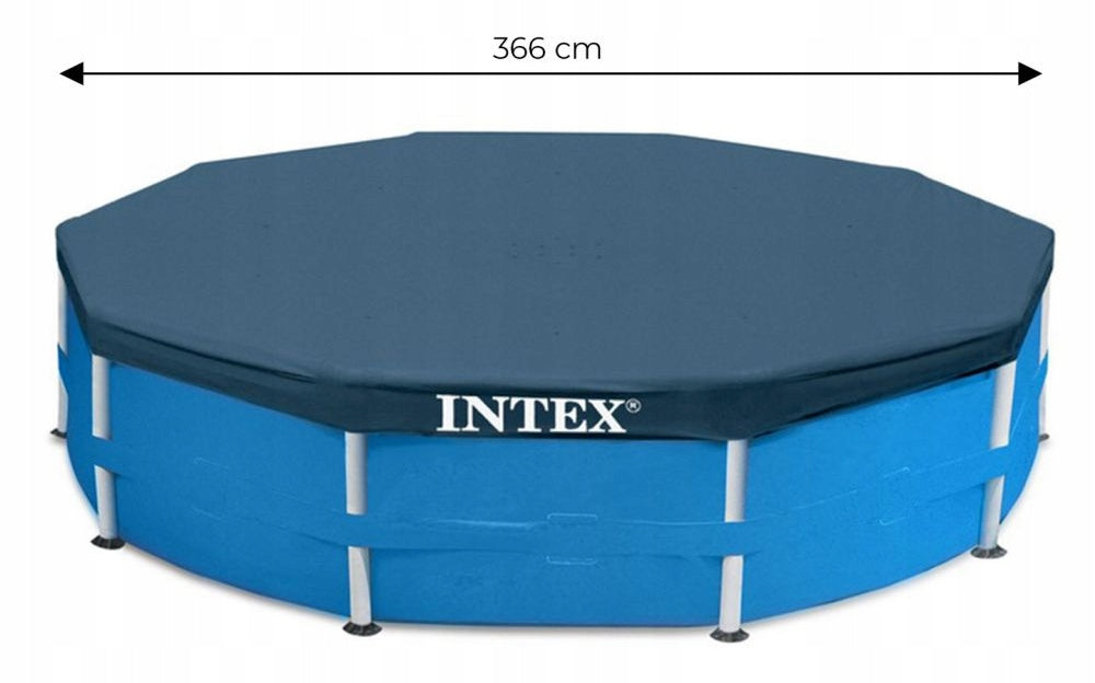 COVER FOR FRAME POOL Intex 366 cm round tarpaulin strong foil Manufacturer code POKRYWA BASEN 366 FOLIA POKROWIEC INTEX