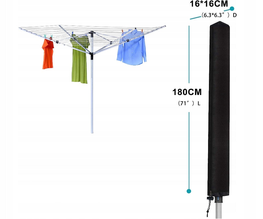 COVER FOR GARDEN DRYER WATERPROOF LARGE ANTI UV 180CM Manufacturer no brand