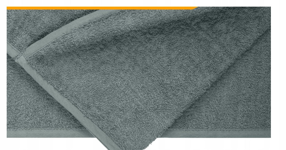COVER FOR GARDEN SUN LOUNGER GREY SOFT 70X200 CM TERRY COTTON OEKO-TEX Color gray