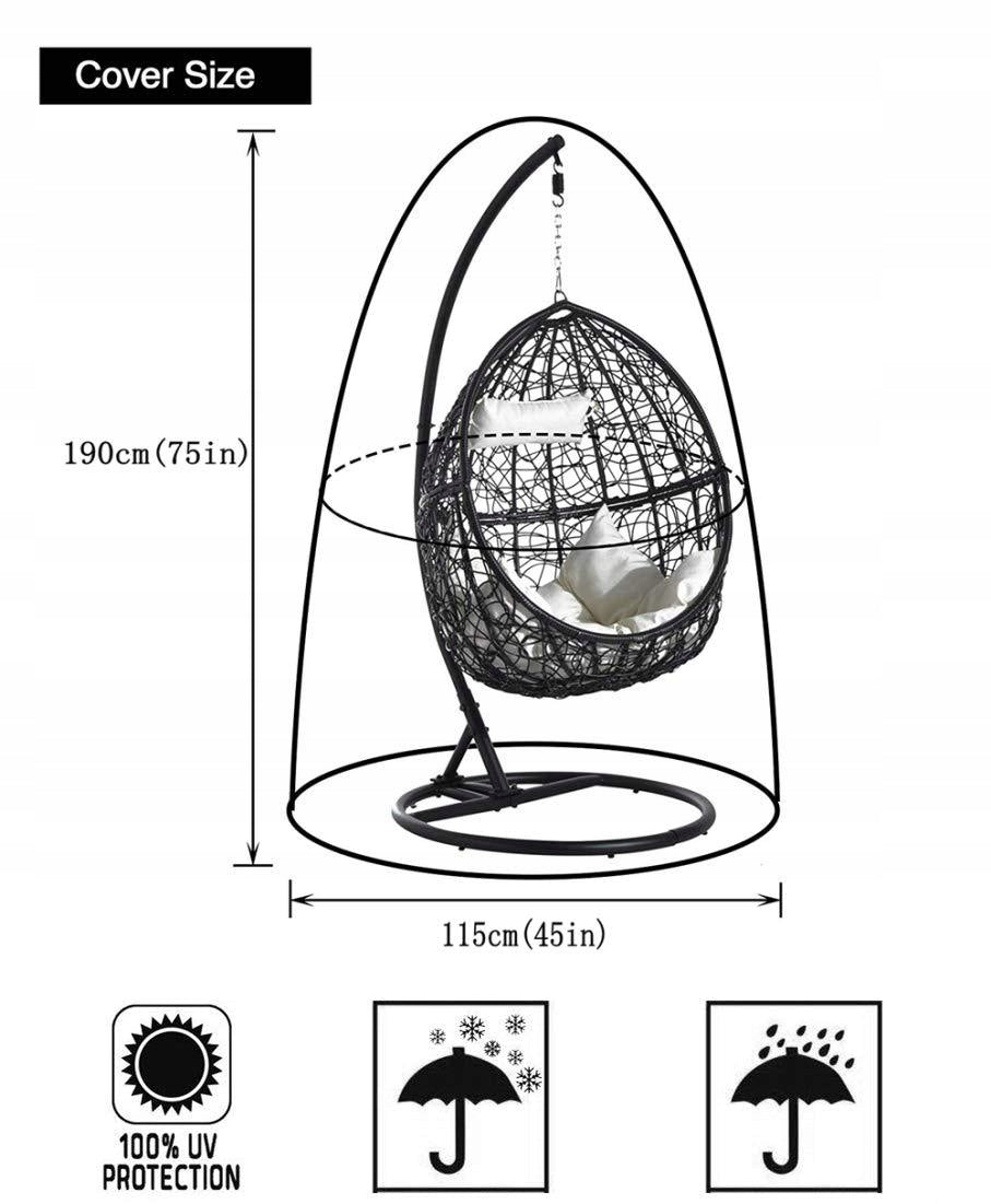 COVER FOR GARDEN SWING 230 x 200 CM Manufacturer code 724897