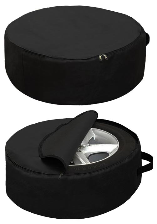 COVER FOR SPARE WHEEL 17 FULL WITH A ZIPPER FOR THE TRUNK VELCRO