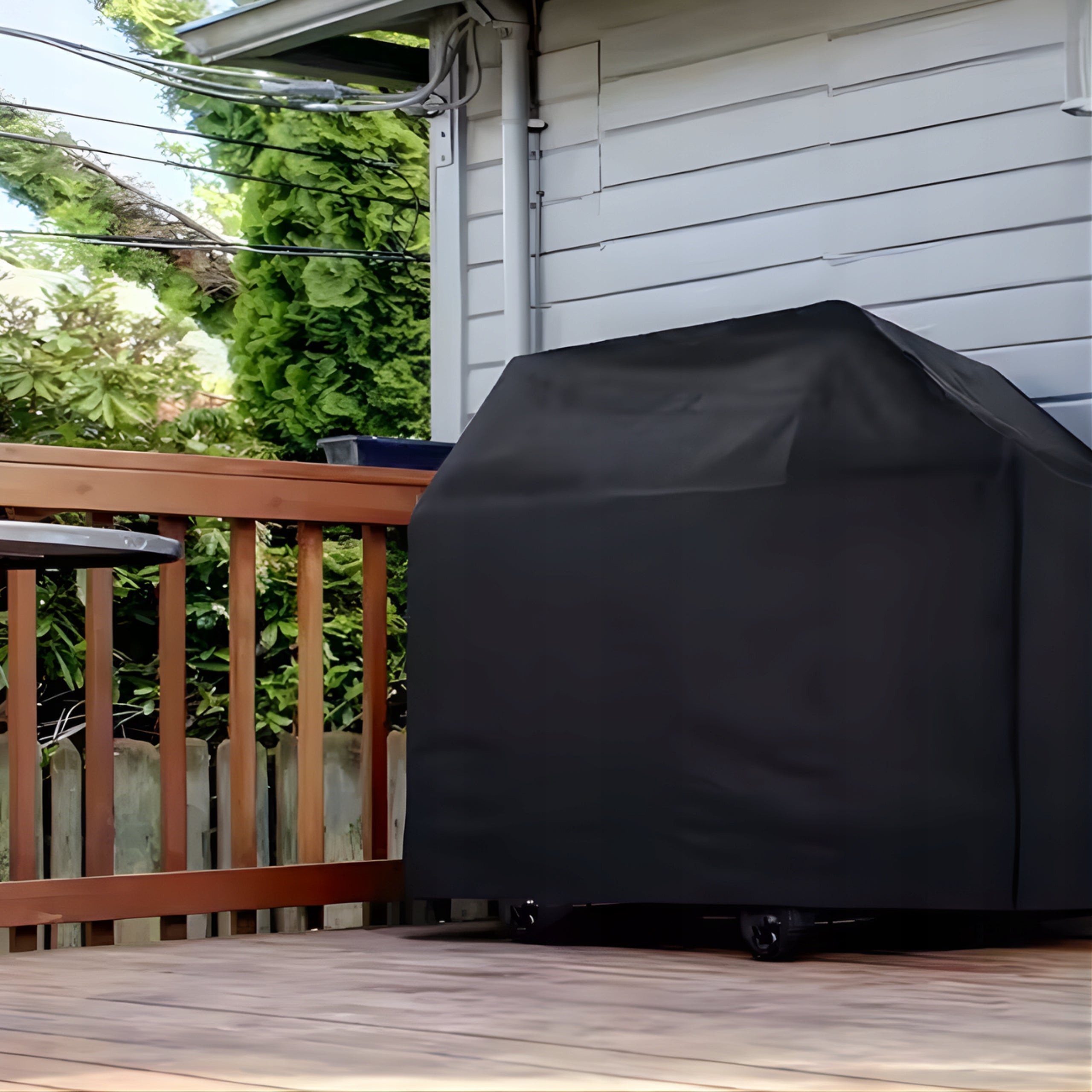 COVER GARDEN GRILL COVER PLANDEOKA WATERPROOF 130×65×160 cm Product height 130 cm