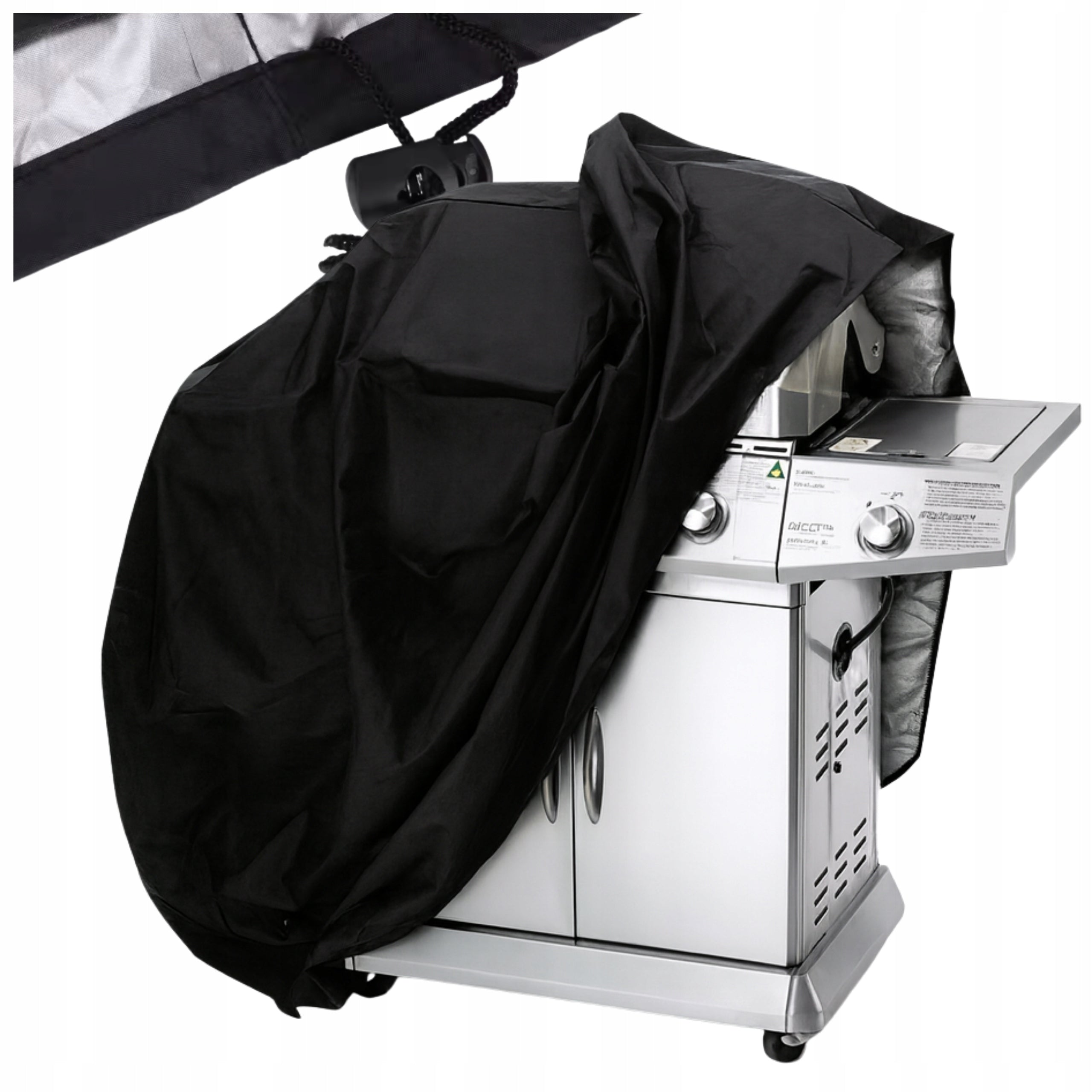 COVER GARDEN GRILL COVER PLANDEOKA WATERPROOF 130×65×160 cm