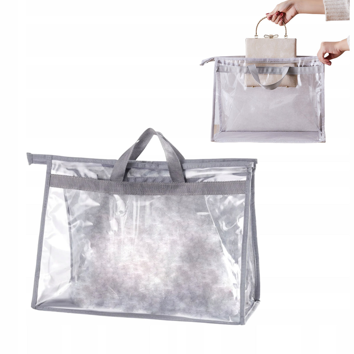 COVER ORGANIZER FOR HANDBAG AND AKCESORIA size XXL, grey