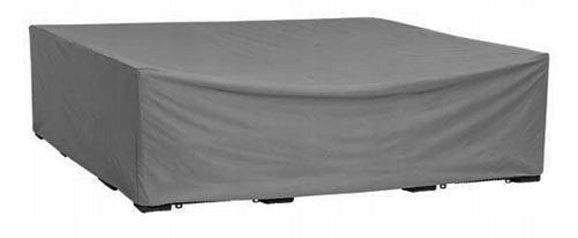 COVER TARPAULIN COVER FOR GARDEN FURNITURE TABLE CHAIRS 200x160x72cm GREY