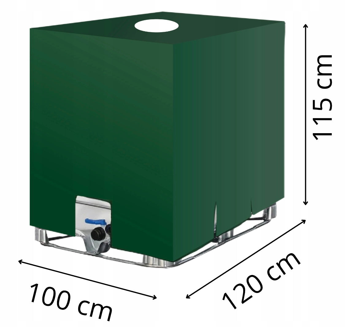 COVER TARPAULIN COVER FOR TANK BARREL RAINWATER MAUZER DURABLE 1000L Kind other