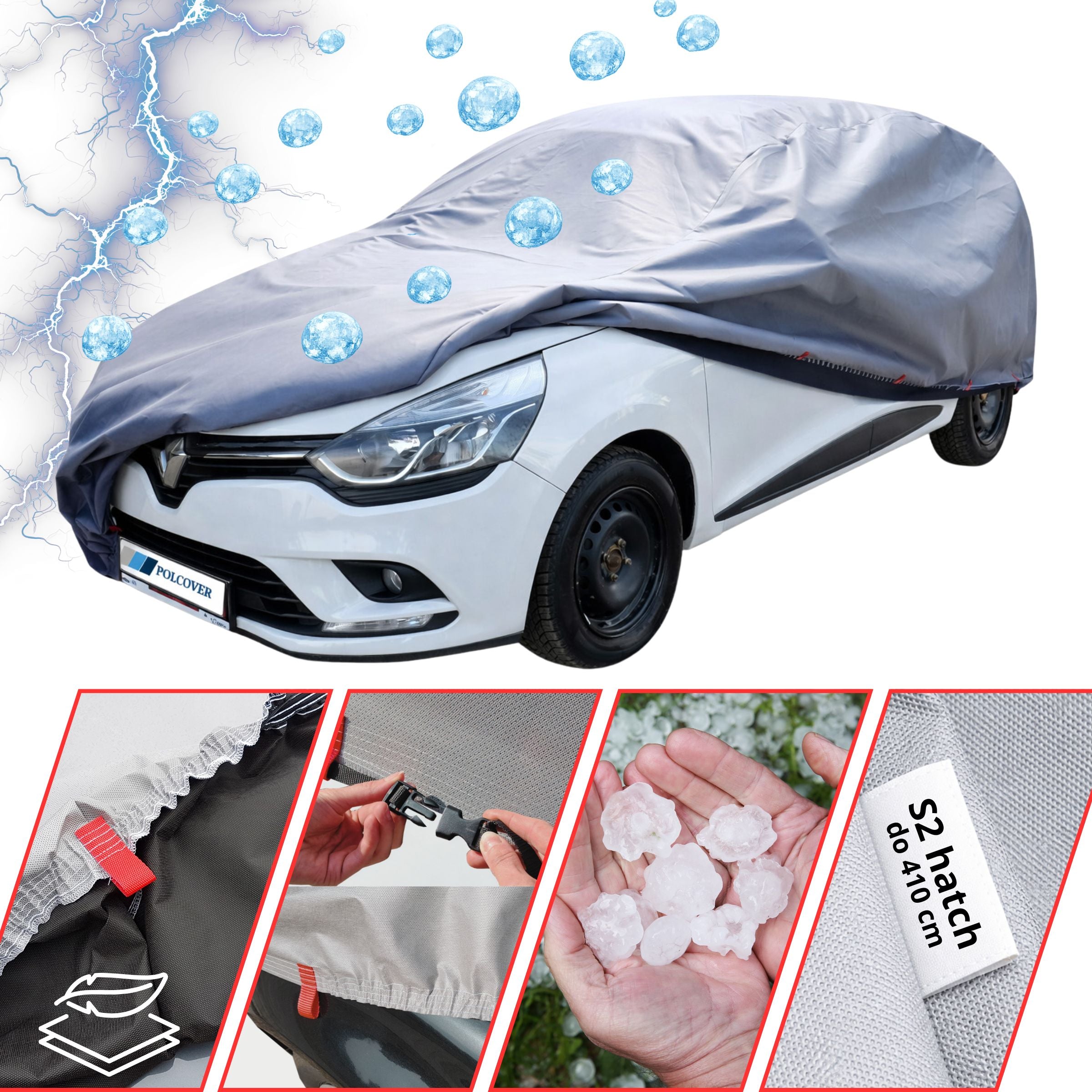 COVER for Auto HARVEST 14mm r. S up to 410cm Anti-hail | GROM