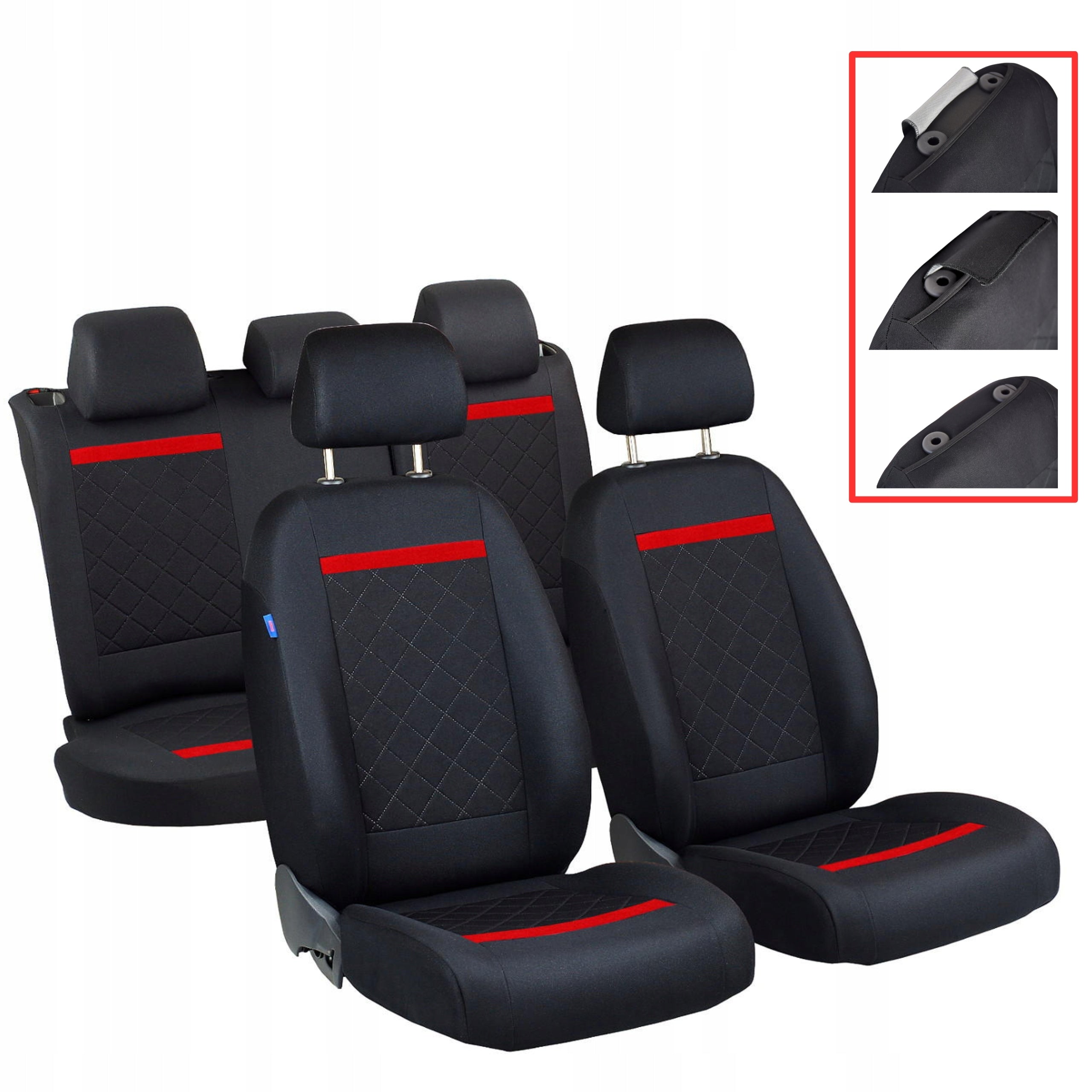 COVERS UNIVERSAL SET SUITABLE FOR RENAULT CLIO III 05-14