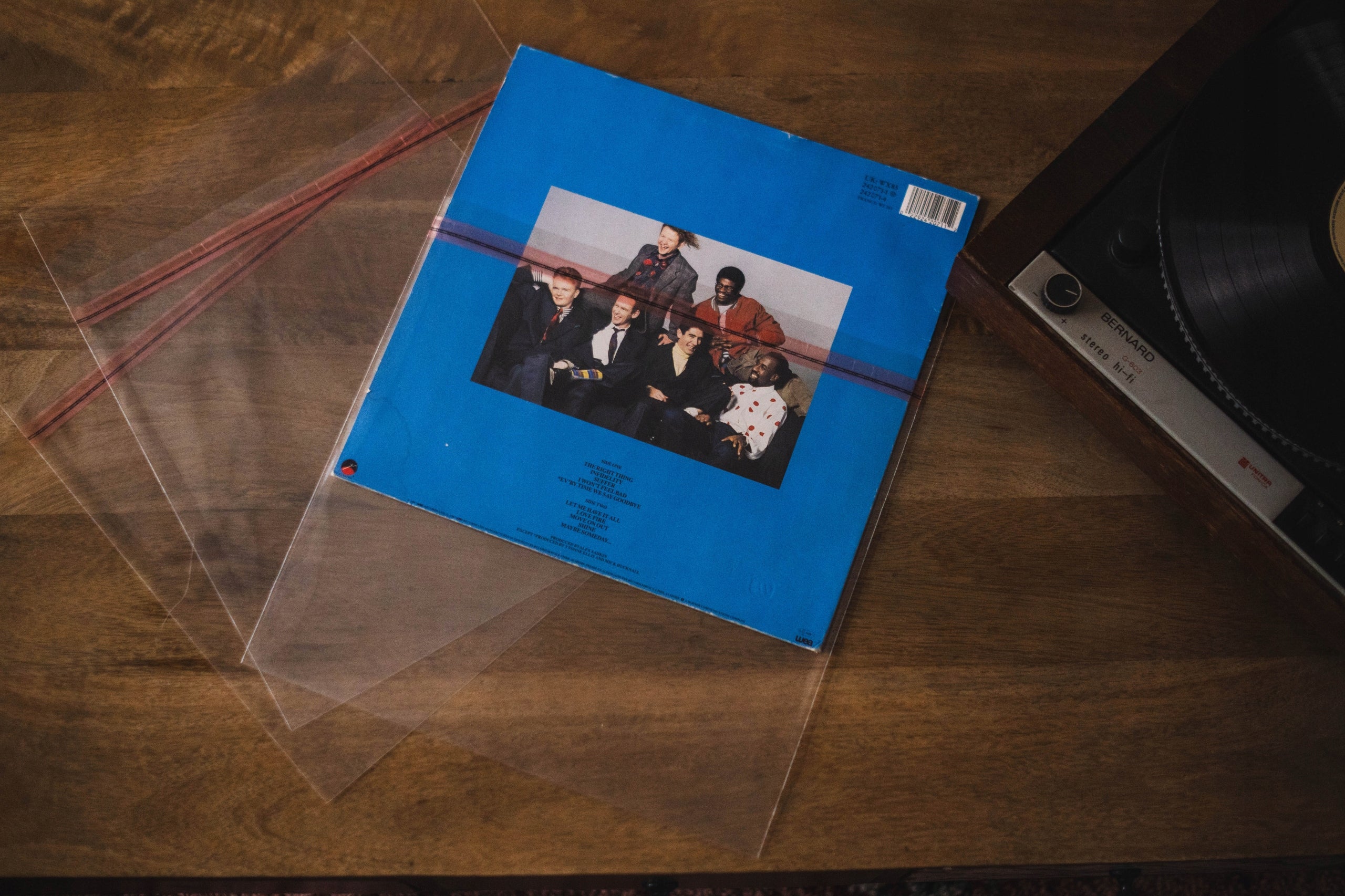 COVERS outer films for vinyl TAPED LP 12'' 'JAPANESE' 100 pcs. Manufacturer code nie występuje