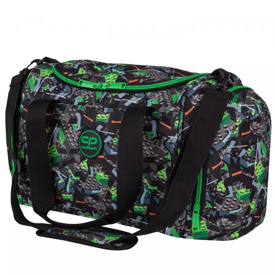 CP SCHOOL SPORTS BAG FOR SWIMMING POOL WF GYM TRAINING FOR BOY BLOCKS