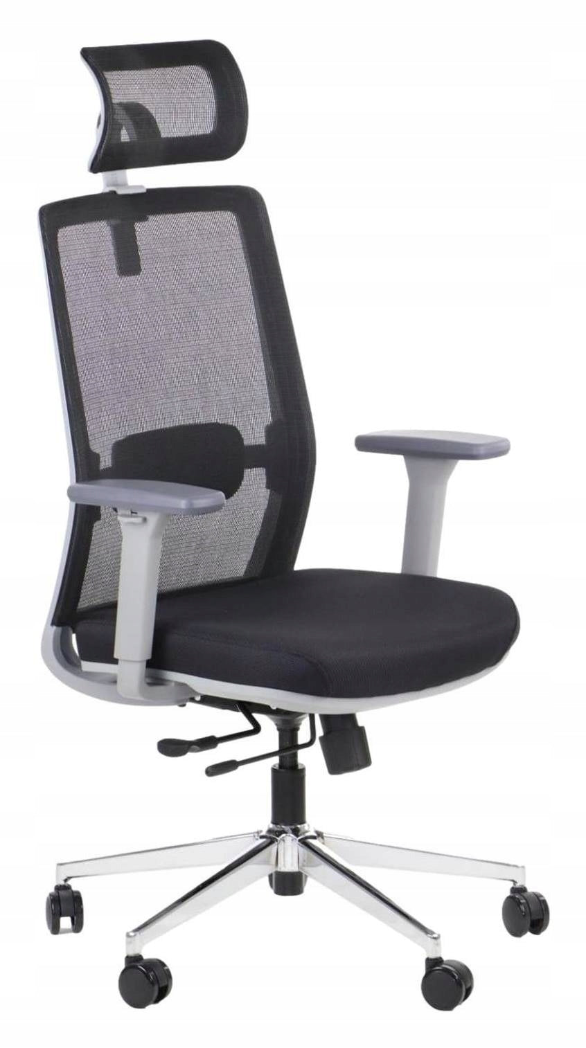 CRAFTEN Swivel Chair Black Office Mesh Ergonomic Fabric Wide