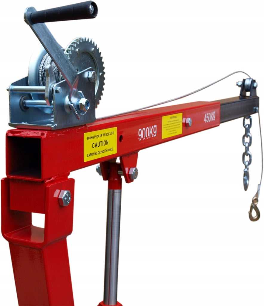 CRANE HDS 900KG LIFT FOR CAR + WINCH - ROTATING 360° 0-170CM EAN (GTIN) 5903815223594