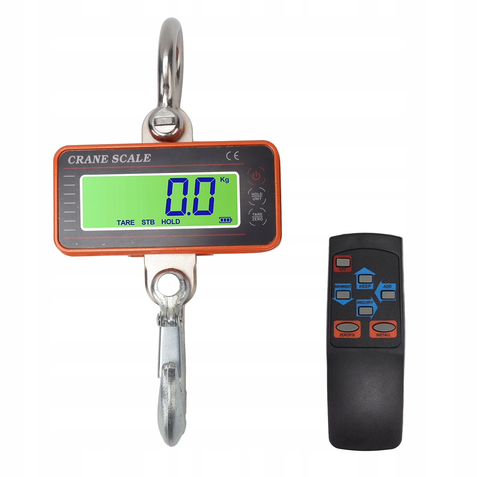 CRANE HOOK SCALE 1500KG 1,5T STORAGE ELECTRONIC HANGING