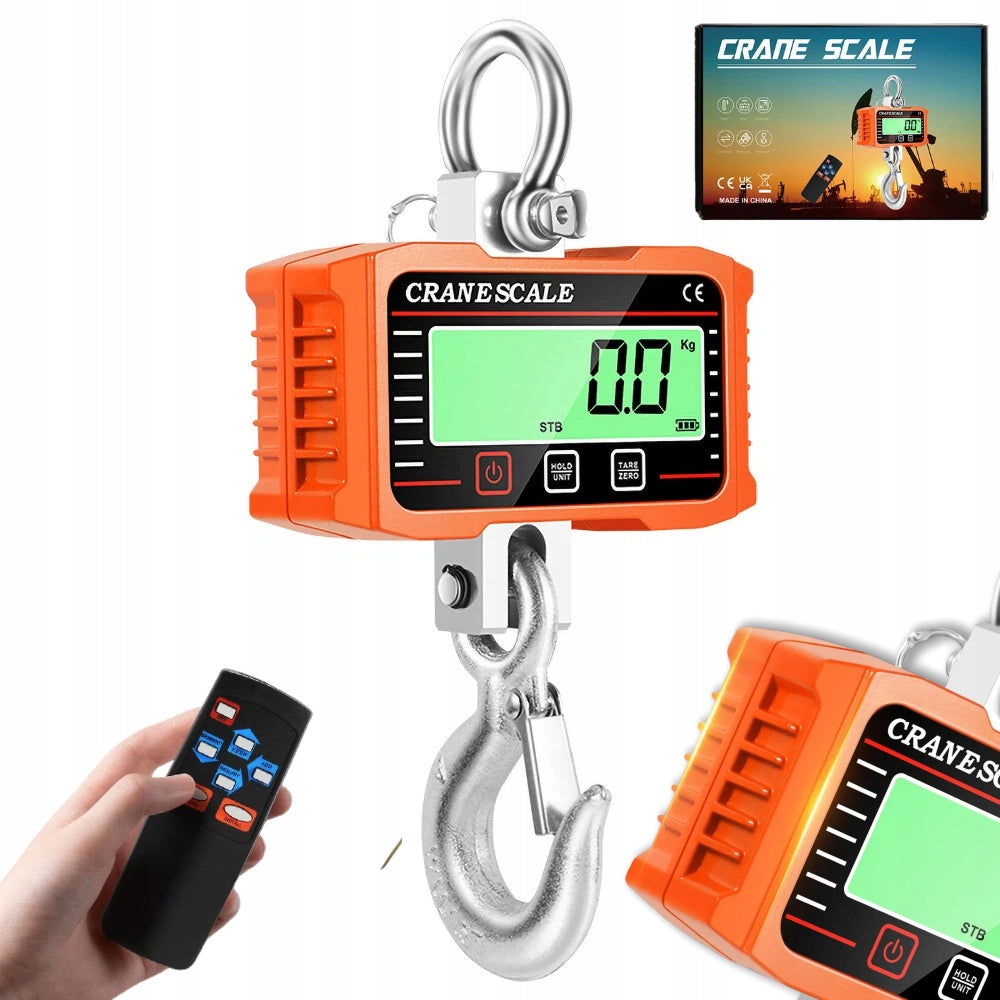 CRANE HOOK SCALE 2000KG 2T STORAGE ELECTRONIC HANGING AGRICULTURAL