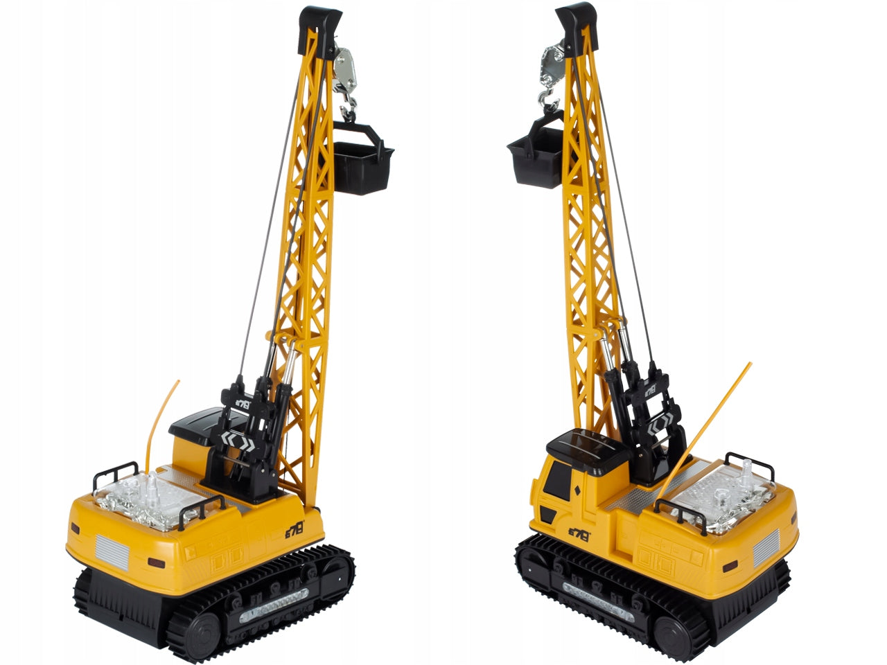 CRANE MEGA LARGE REMOTE CONTROLLED FOR CHILDREN MOVABLE REMOTE CONTROL TOY Brand MalPlay