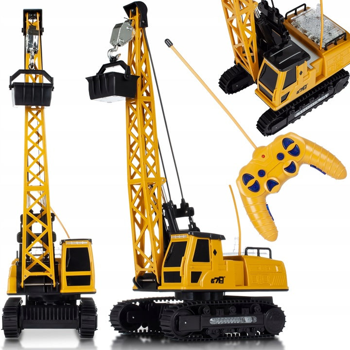CRANE MEGA LARGE REMOTE CONTROLLED FOR CHILDREN MOVABLE REMOTE CONTROL TOY