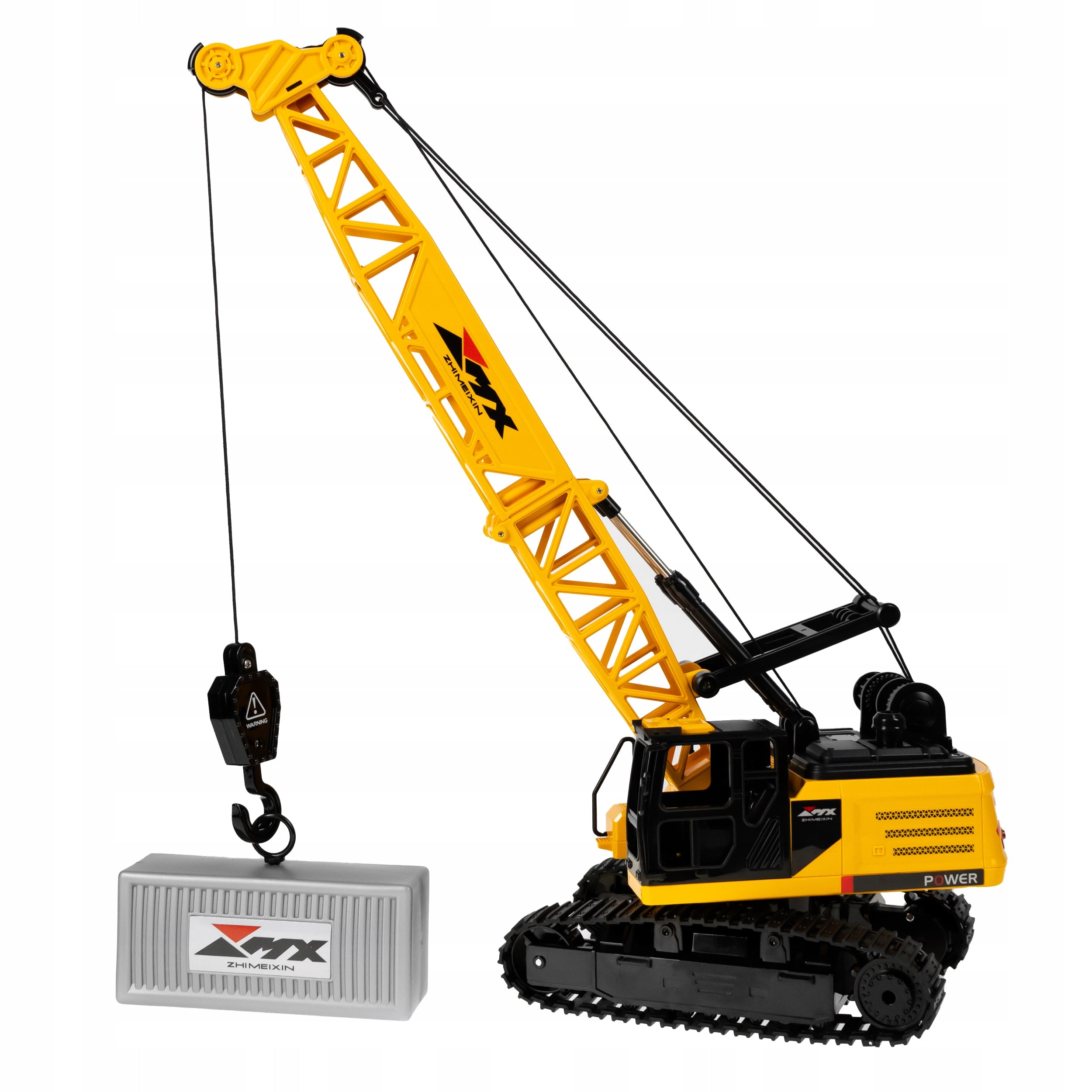 CRANE REMOTE CONTROLLED FOR CHILDREN RC CRANE 2.4GHZ TRACKS LIGHT SOUND Packaging status original