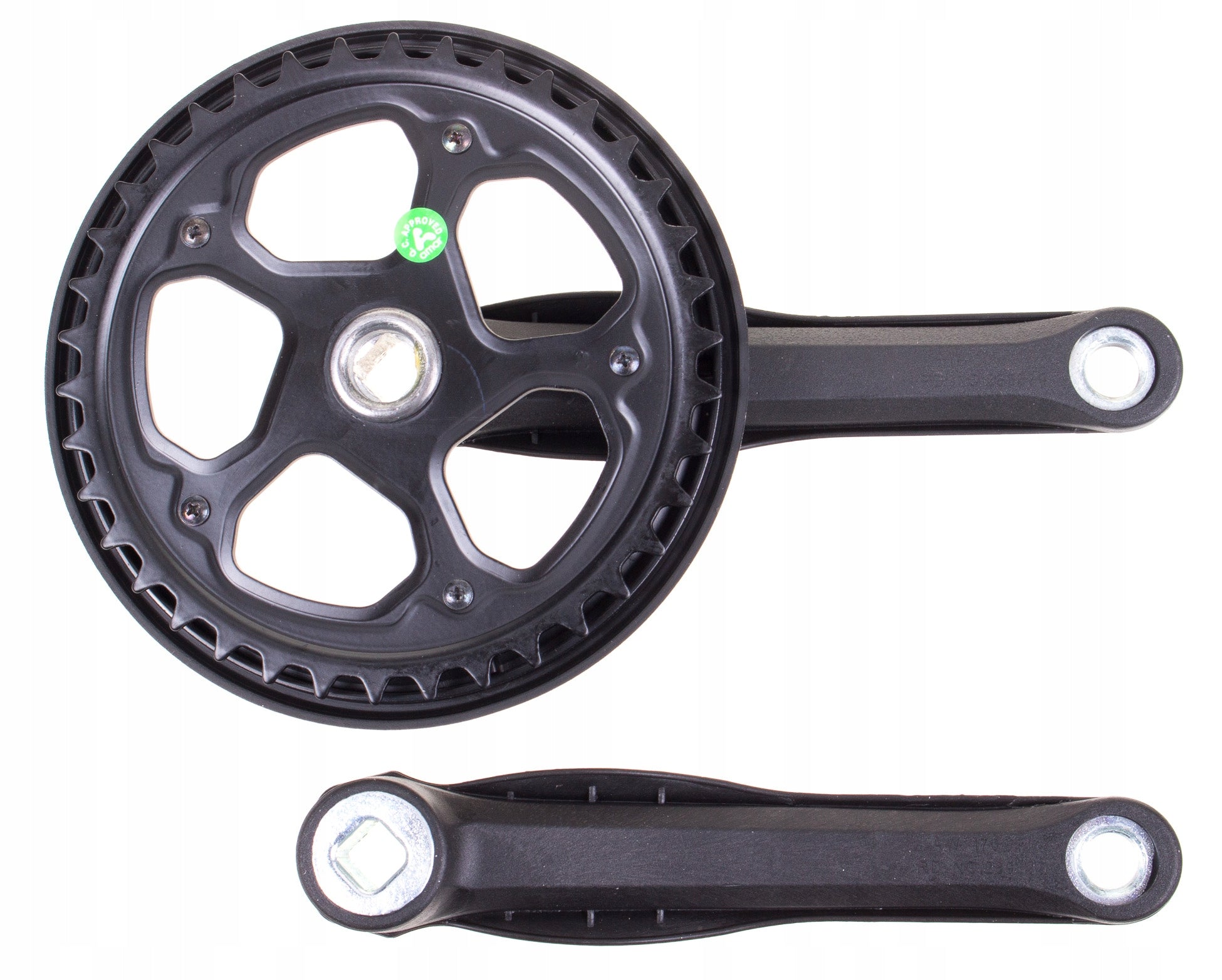 CRANK MECHANISM 38T 170mm BLACK STEEL COVER Manufacturer code 150566