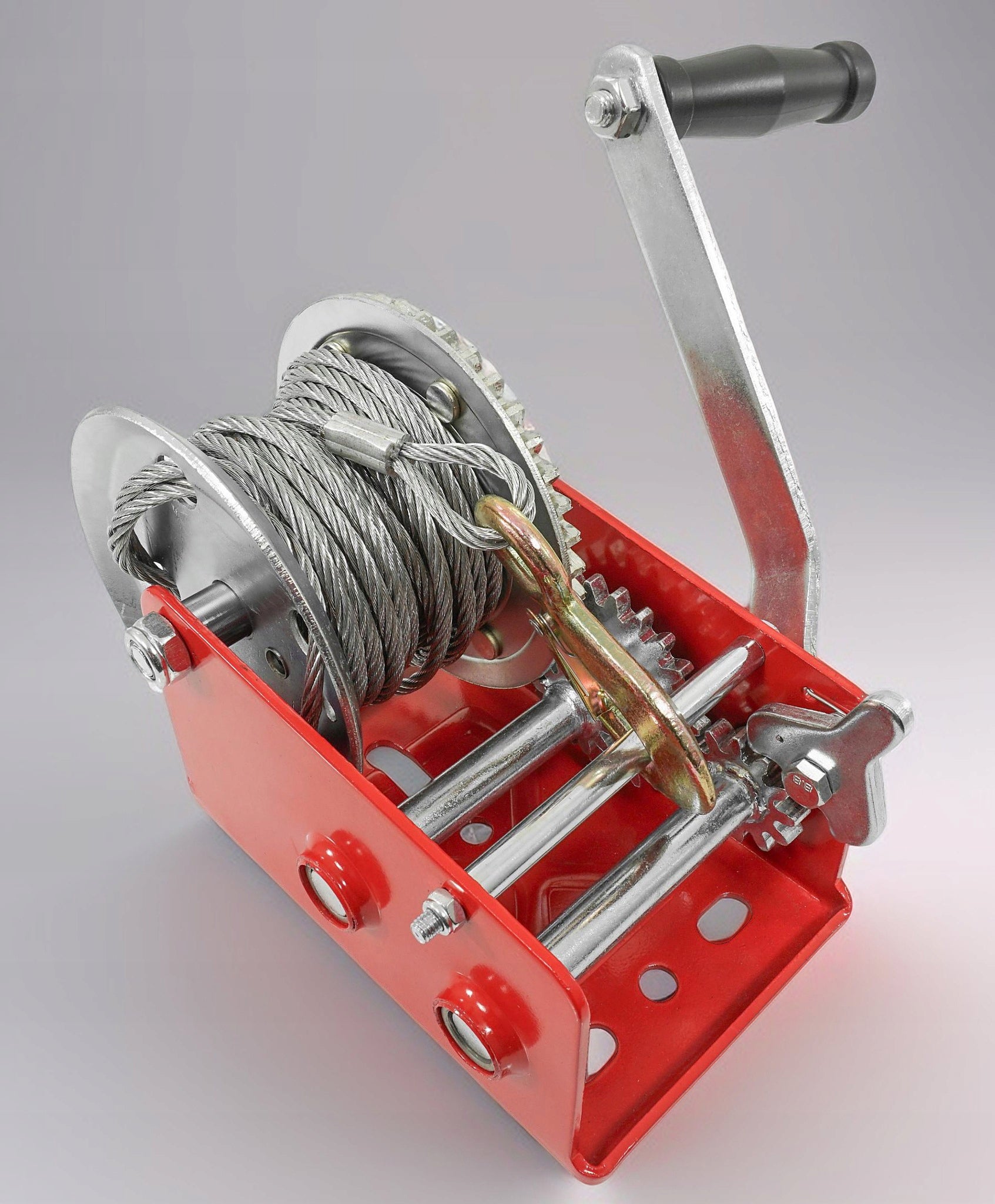 CRANK ROPE HAND WINCH CRANK WINCH 1133kg ROPE 10M SOLID Manufacturer code V87252