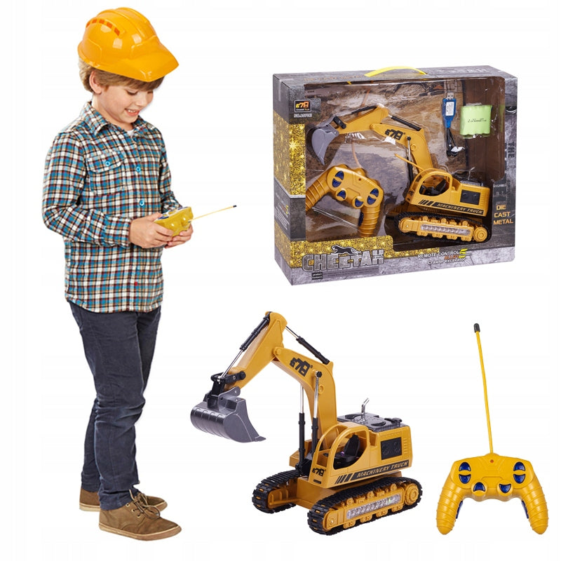 CRAWLER EXCAVATOR REMOTE CONTROLLED XXL + AKU Packaging status original