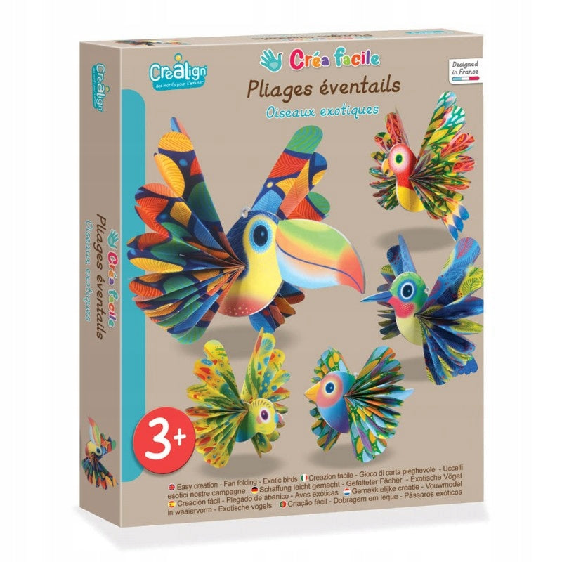 Origami rinkinys Exotic Birds