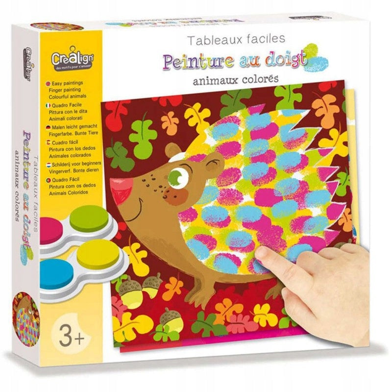 Fingermalset Bunte Tiere 