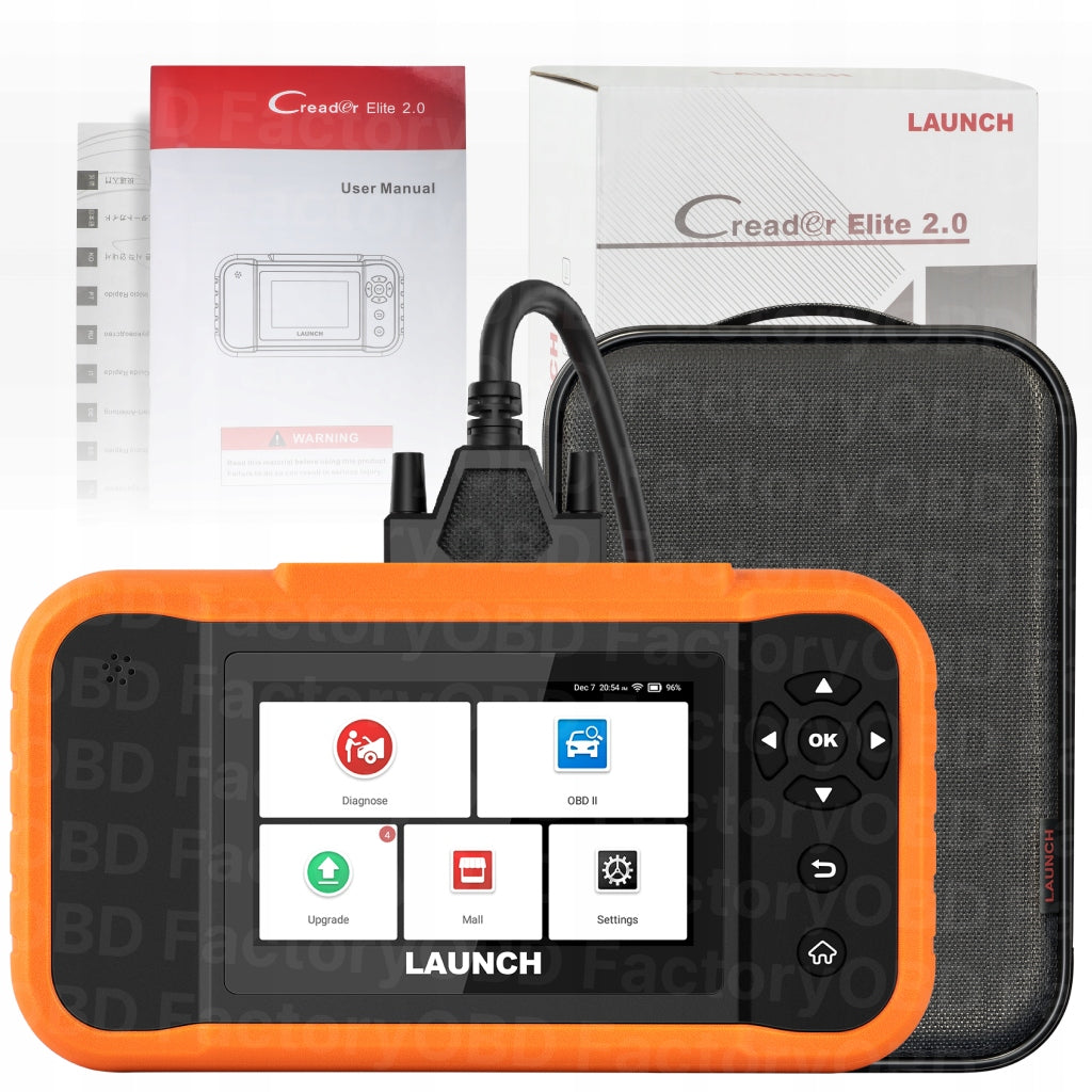 CREADER ELITE 2.0 RENAULT DACIA OBD2 CAN FD DIAGNOSTIC INTERFACE POLISH Batteries included yes