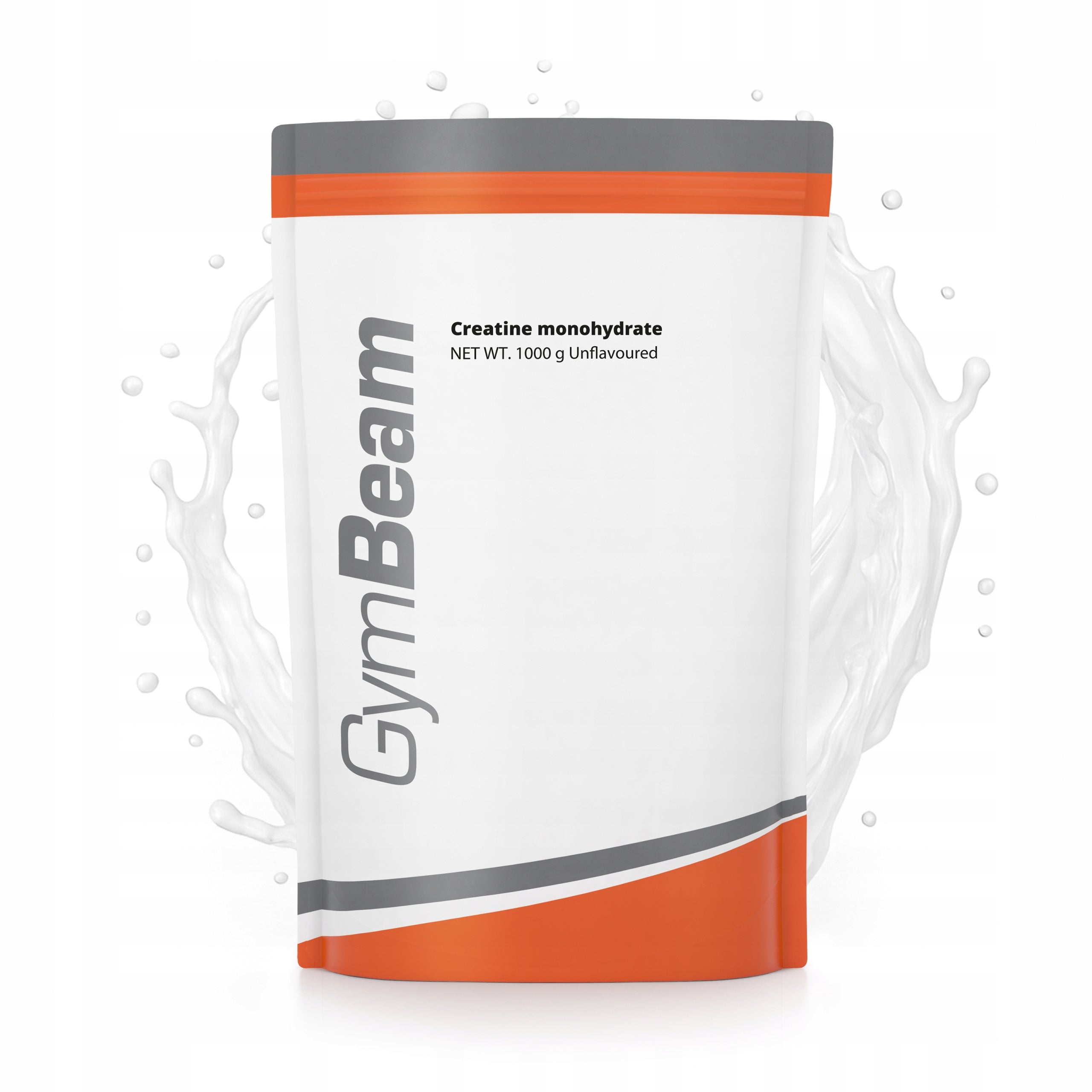 CREATINE 100% MONOHYDRATE 1000g NATURAL 200 ServingS STRENGTH MASS GymBeam