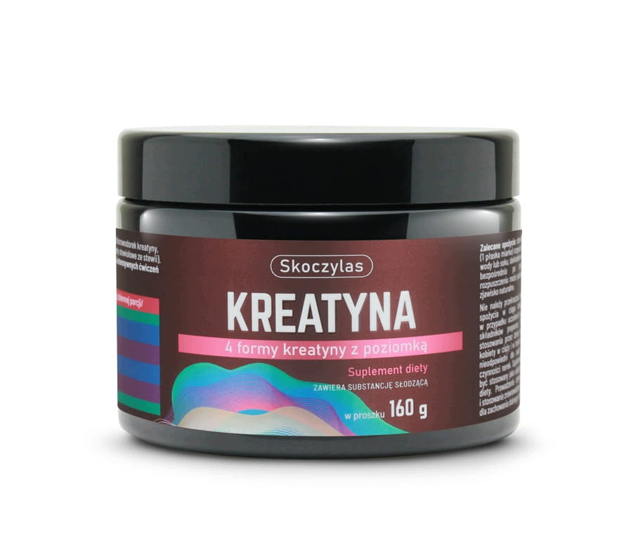 CREATINE 4FORMY powder 160g Skoczylas Monohydrate Pyruvate Citrate HCl Packaging status original