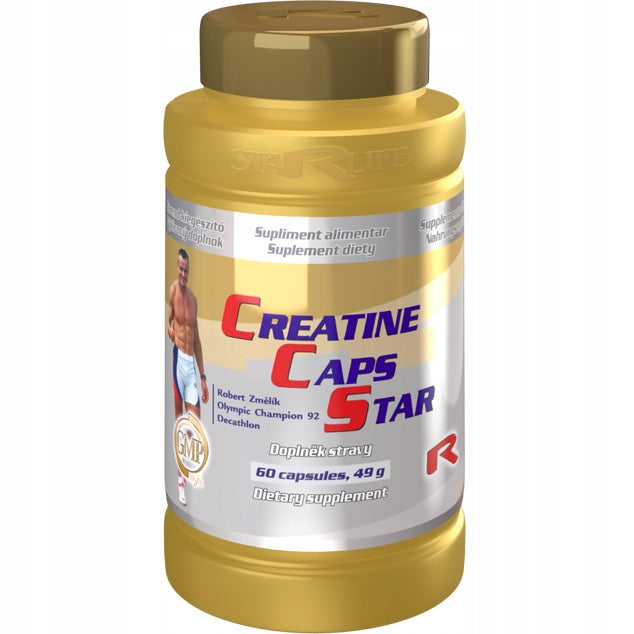 CREATINE CAPS STAR - Starlife - creatine - strengthens strength and protects muscles
