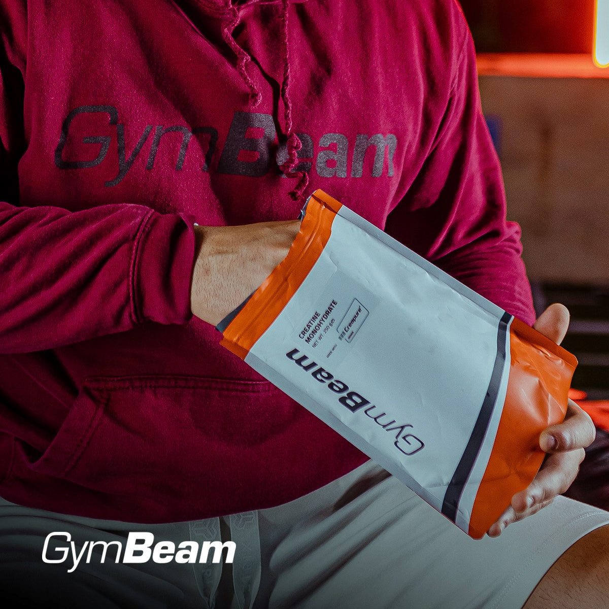 CREATINE CREAPURE MICRONIZED MONOHYDRATE PERFORMANCE GymBeam 500g tasteless Expiration date at least six months from the date of purchase