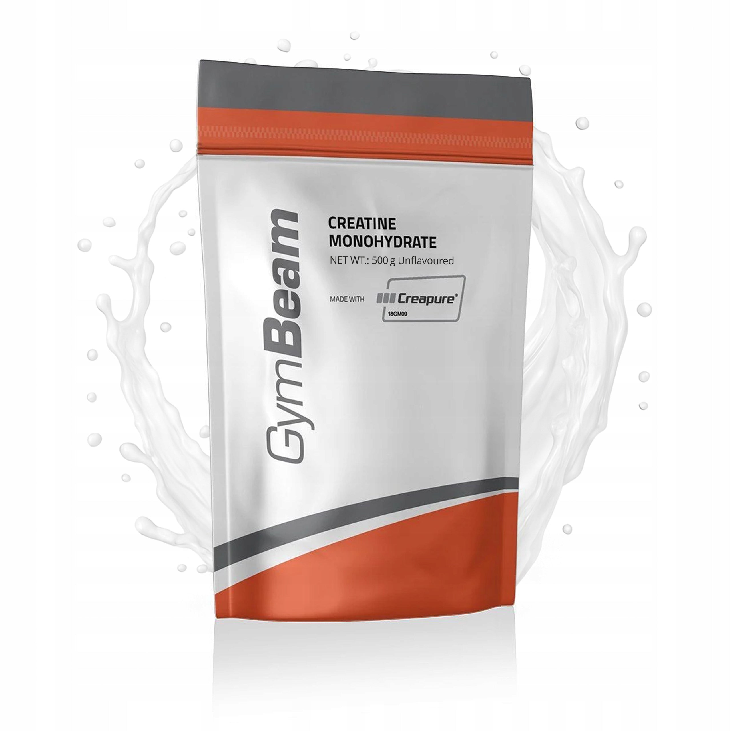 CREATINE CREAPURE MICRONIZED MONOHYDRATE PERFORMANCE GymBeam 500g tasteless