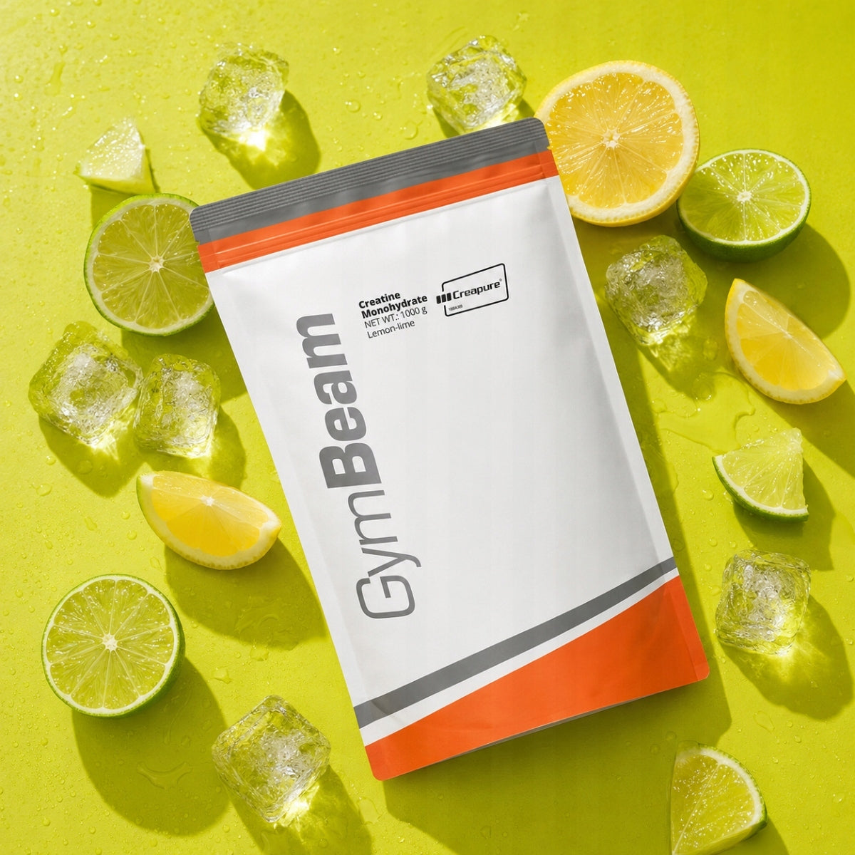 CREATINE CREAPURE MICRONIZED MONOHYDRATE YIELD GymBeam 500g lemon Expiration date at least six months from the date of purchase