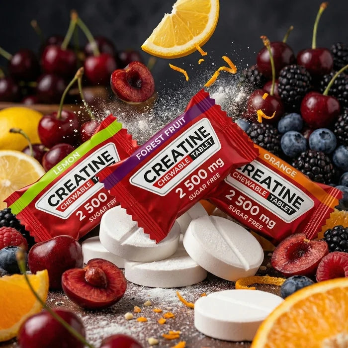 CREATINE FOR WOMEN Creatine monohydrate convenient sachet lozenges Expiration date at least 1 year from the date of purchase