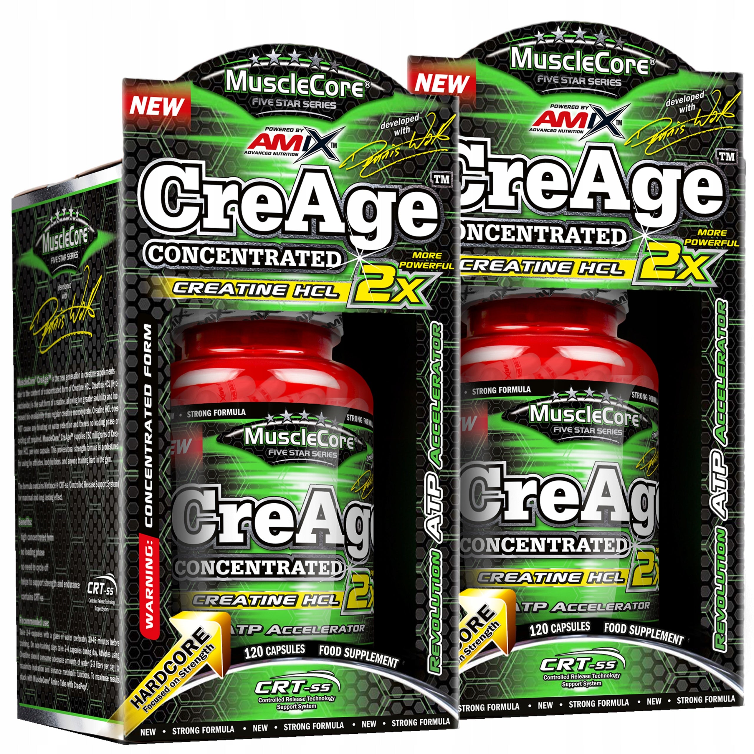 CREATINE HCL HYDROCHLORIDE Amix Creatine CreAge x2 - the best monohydrate